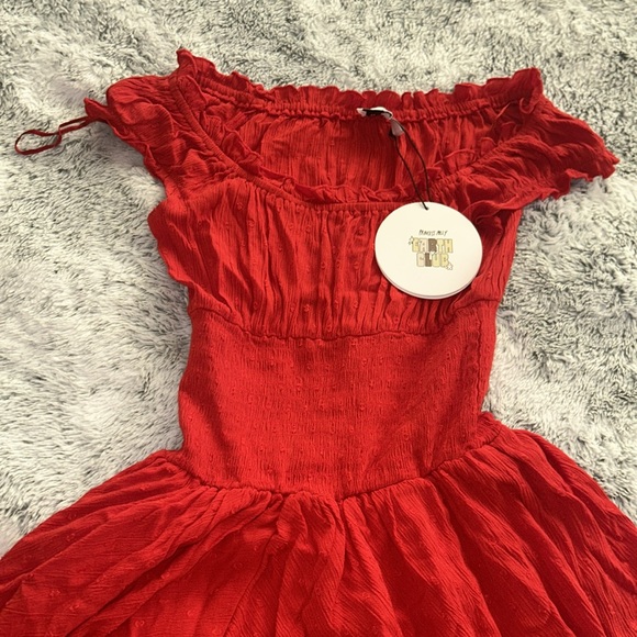 Red Princess Polly Love Galore Romper - Picture 2 of 2